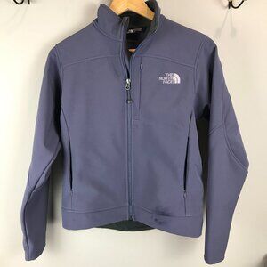 The North Face Lavender Gray Soft Shell Jacket, Size S